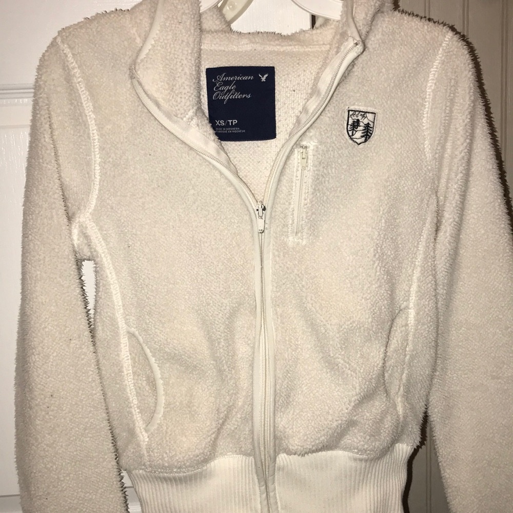 American eagle Fuzzy jacket